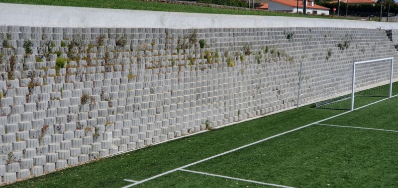 Floreiras Cinza