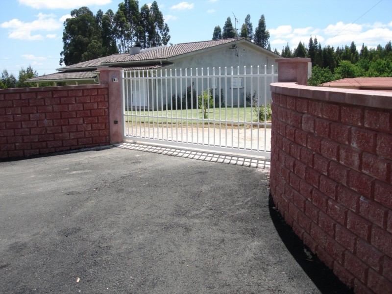 Muros Murante | Cobremurante: Pilar de Muro, Branco Sujo